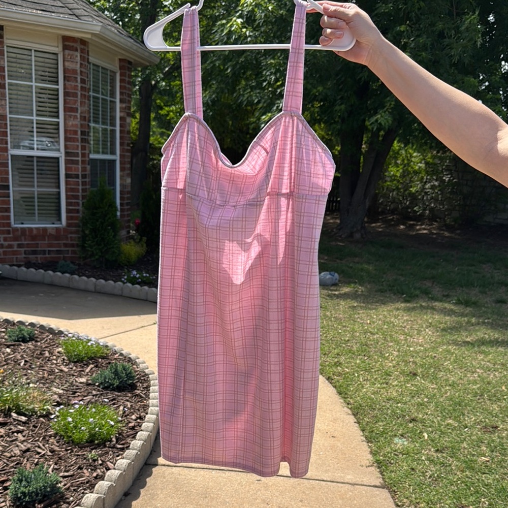 Pink Plaid Women's Sleepwear